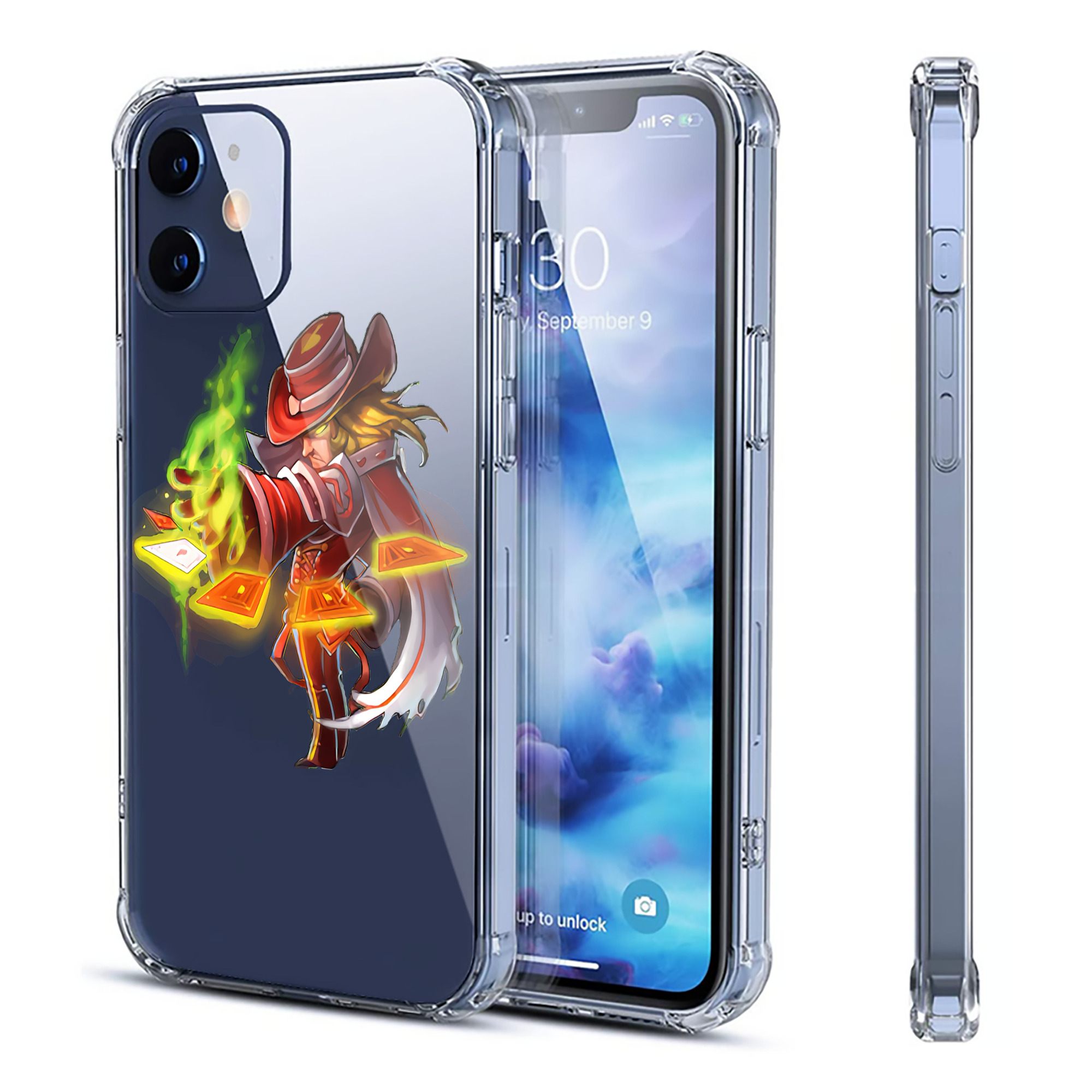 （画像用） リーグ・オブ・レジェンド League of Legends LOL 【iPhone 12シリーズ対応】透明スマホケース（クリアソフトケース）